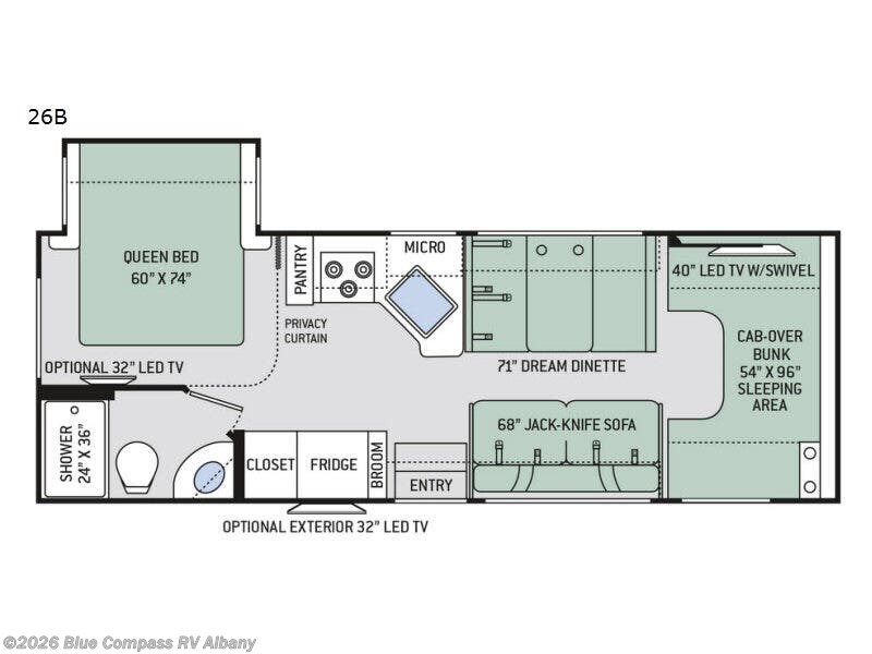 Used 2018 Thor Motor Coach Four Winds 26B available in Latham, New York