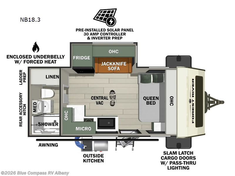 Used 2025 Forest River No Boundaries NB18.3 available in Latham, New York