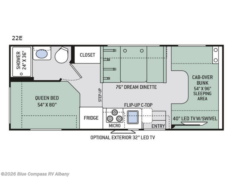 Used 2019 Thor Motor Coach Four Winds 22E available in Latham, New York