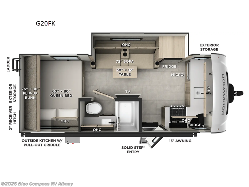 New 2026 Forest River Rockwood Geo Pro 20SFK available in Latham, New York