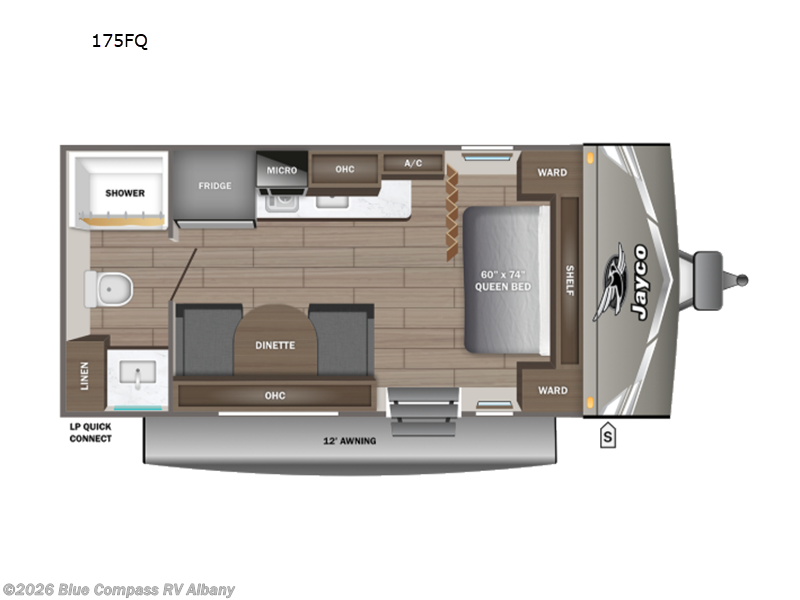 New 2027 Jayco Jay Flight 175FQ available in Latham, New York