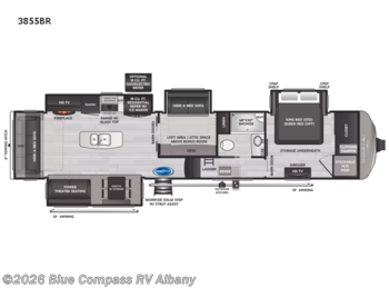 Used 2022 Keystone Montana 3855BR available in Latham, New York