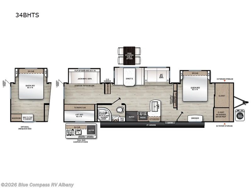 Used 2025 Forest River Aurora 34BHTS available in Latham, New York