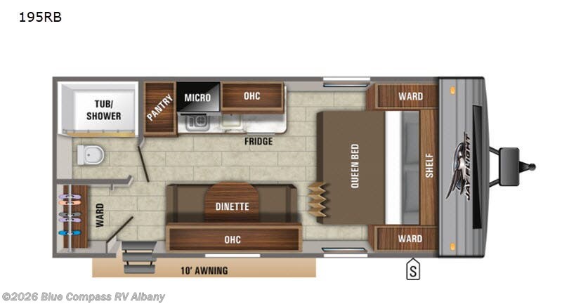 Used 2020 Jayco Jay Flight SLX 7 195RB available in Latham, New York
