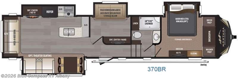 Used 2016 Keystone Montana High Country 370BR available in Latham, New York