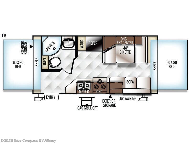 Used 2017 Forest River Rockwood Roo 19 available in Latham, New York