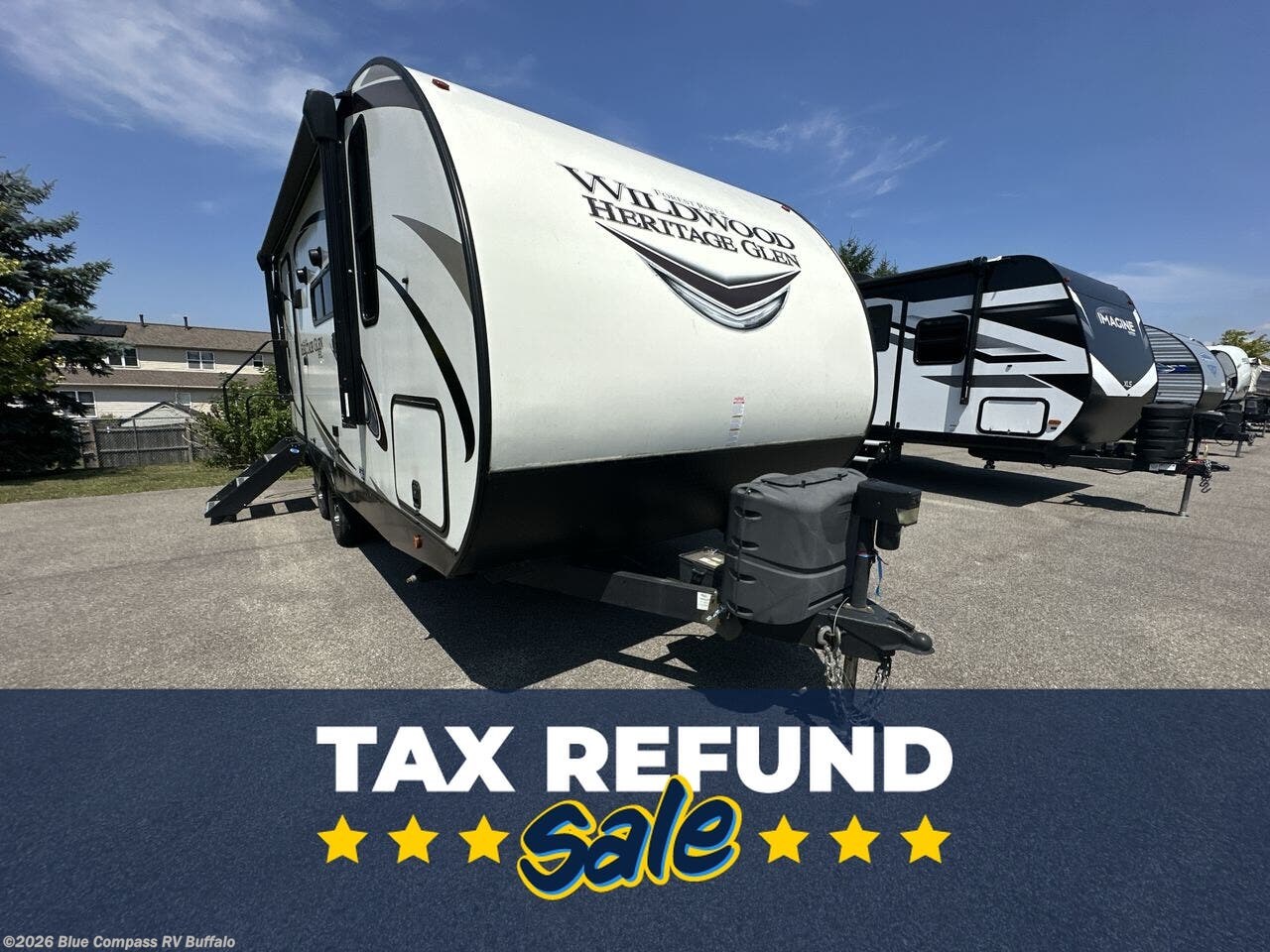 Used 2021 Forest River Wildwood Heritage Glen Hyper-Lyte 19RBHL available in West Seneca, New York