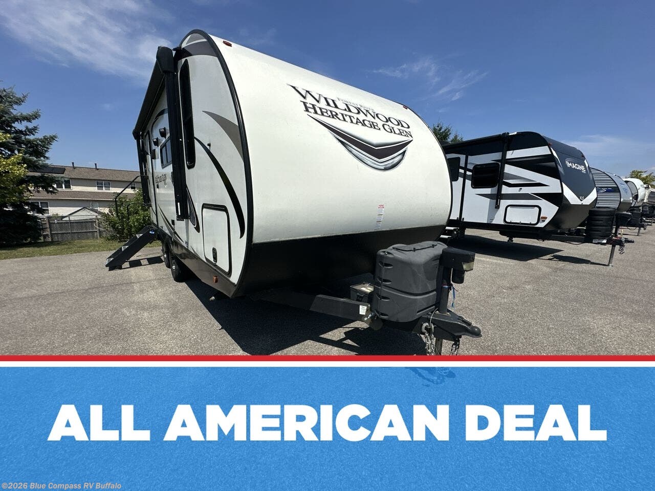 Used 2021 Forest River Wildwood Heritage Glen Hyper-Lyte 19RBHL available in West Seneca, New York