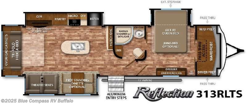 Used 2016 Grand Design Reflection 313RLTS available in West Seneca, New York