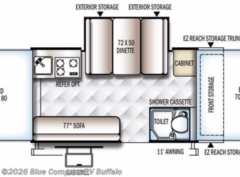 Used 2018 Forest River Rockwood Premier 2516G available in West Seneca, New York