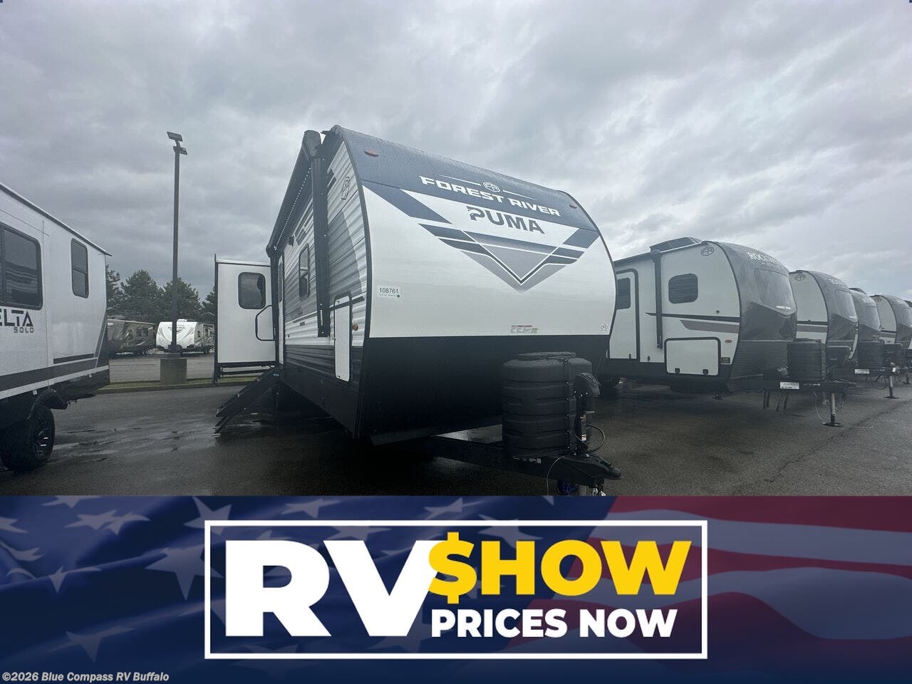New 2026 Forest River Puma 31RLQS available in West Seneca, New York
