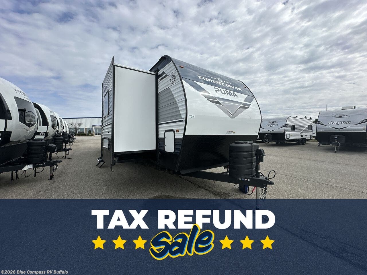 New 2026 Forest River Puma 32BHQS available in West Seneca, New York