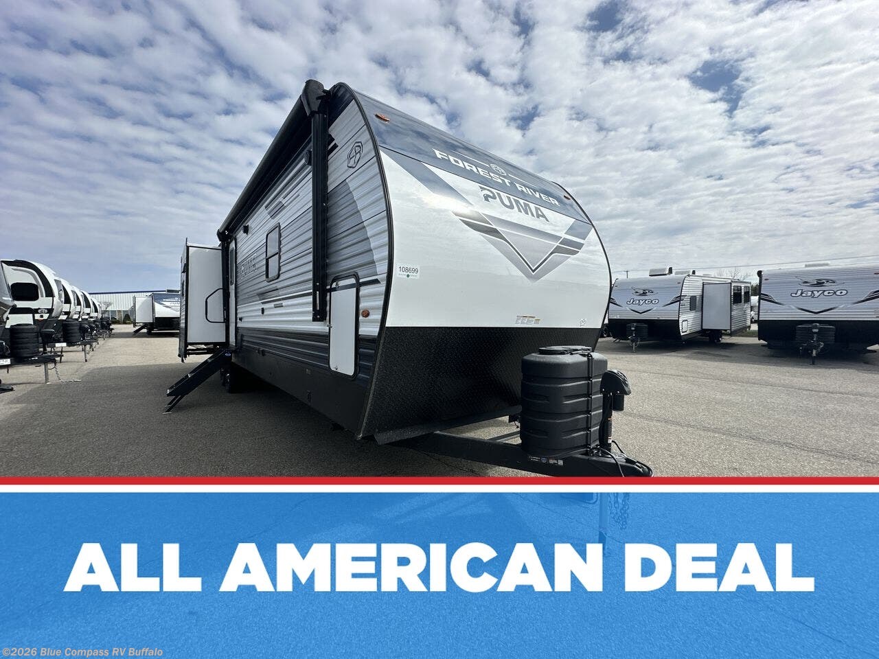 New 2026 Forest River Puma 32BHFS available in West Seneca, New York