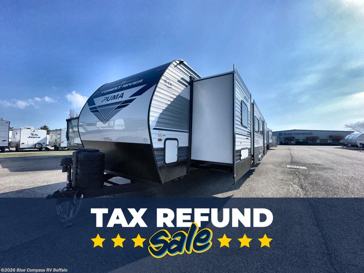 New 2026 Forest River Puma 32RBFQ available in West Seneca, New York