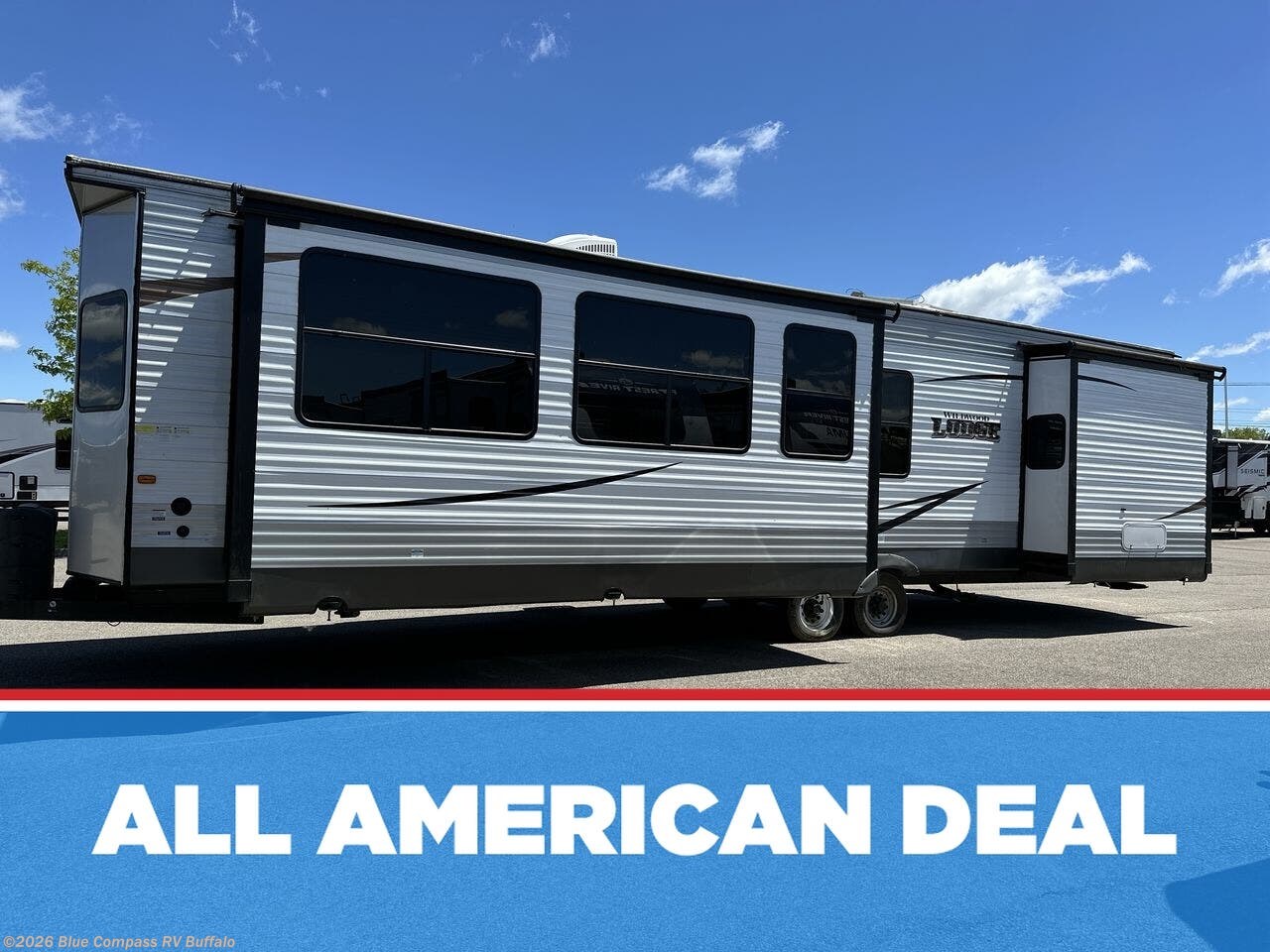 Used 2017 Forest River Wildwood Lodge 394FKDS available in West Seneca, New York