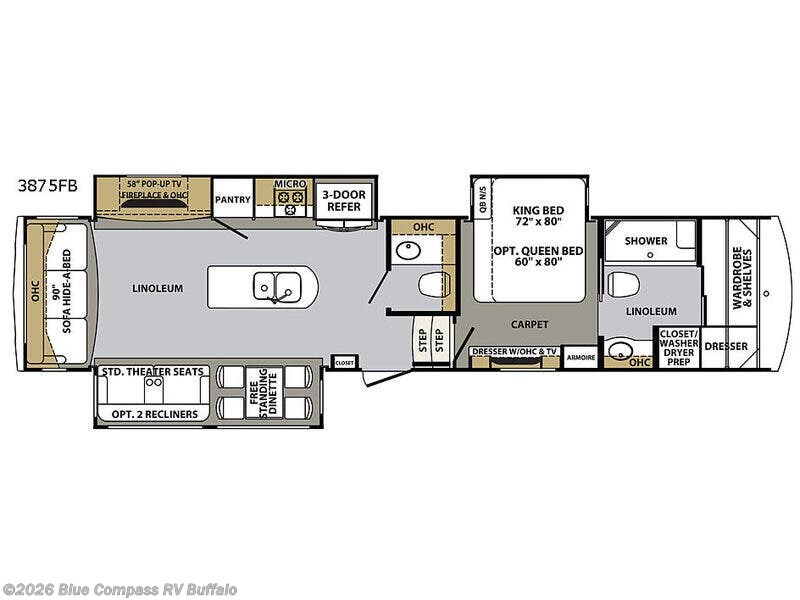 Used 2018 Forest River Cardinal 3875FB available in West Seneca, New York