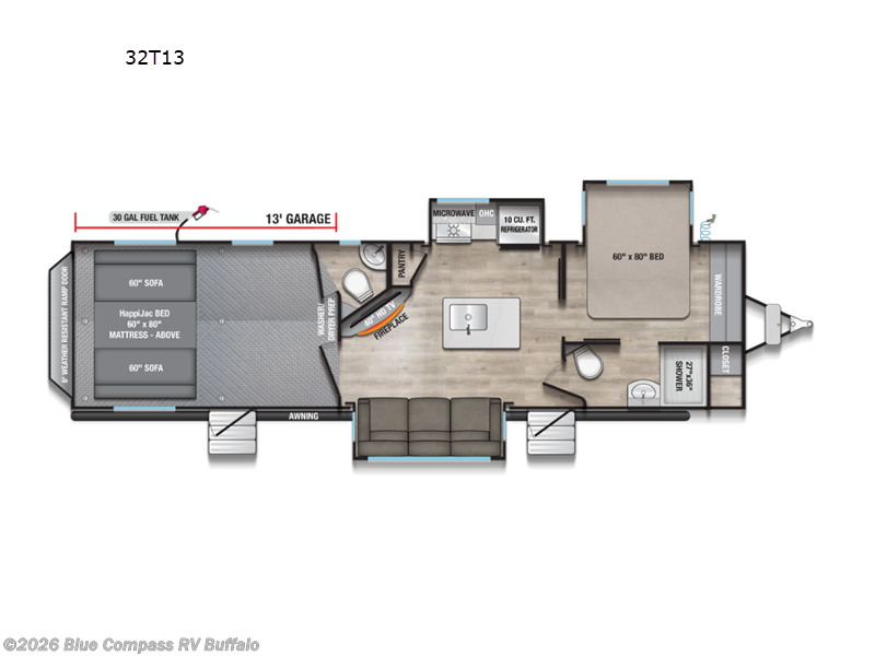 New 2027 Alliance RV Valor All-Access 32T13 available in West Seneca, New York