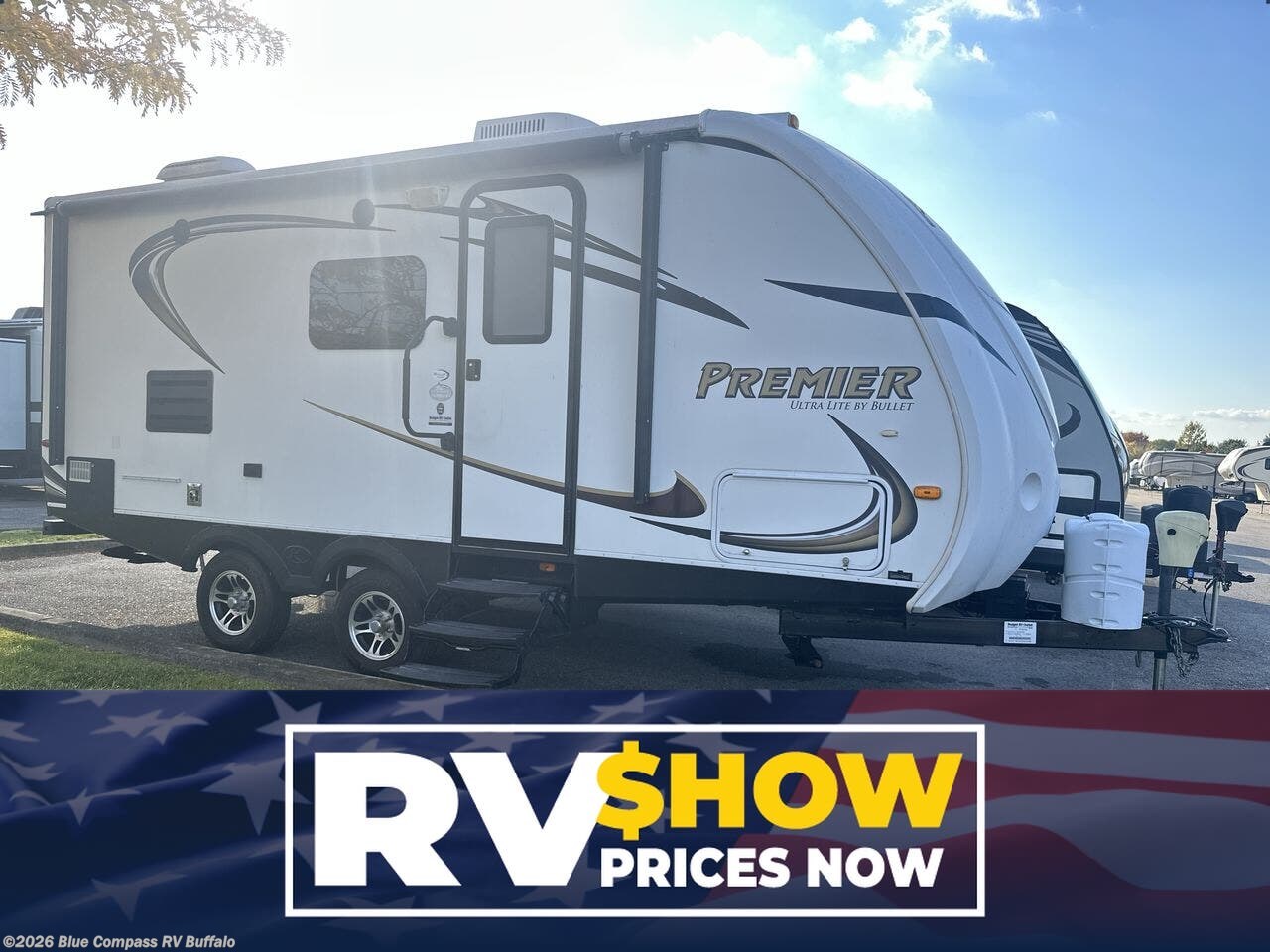 Used 2012  Keystone Premier Ultra Lite 19FBPR by Keystone from Blue Compass RV Buffalo in West Seneca, NY