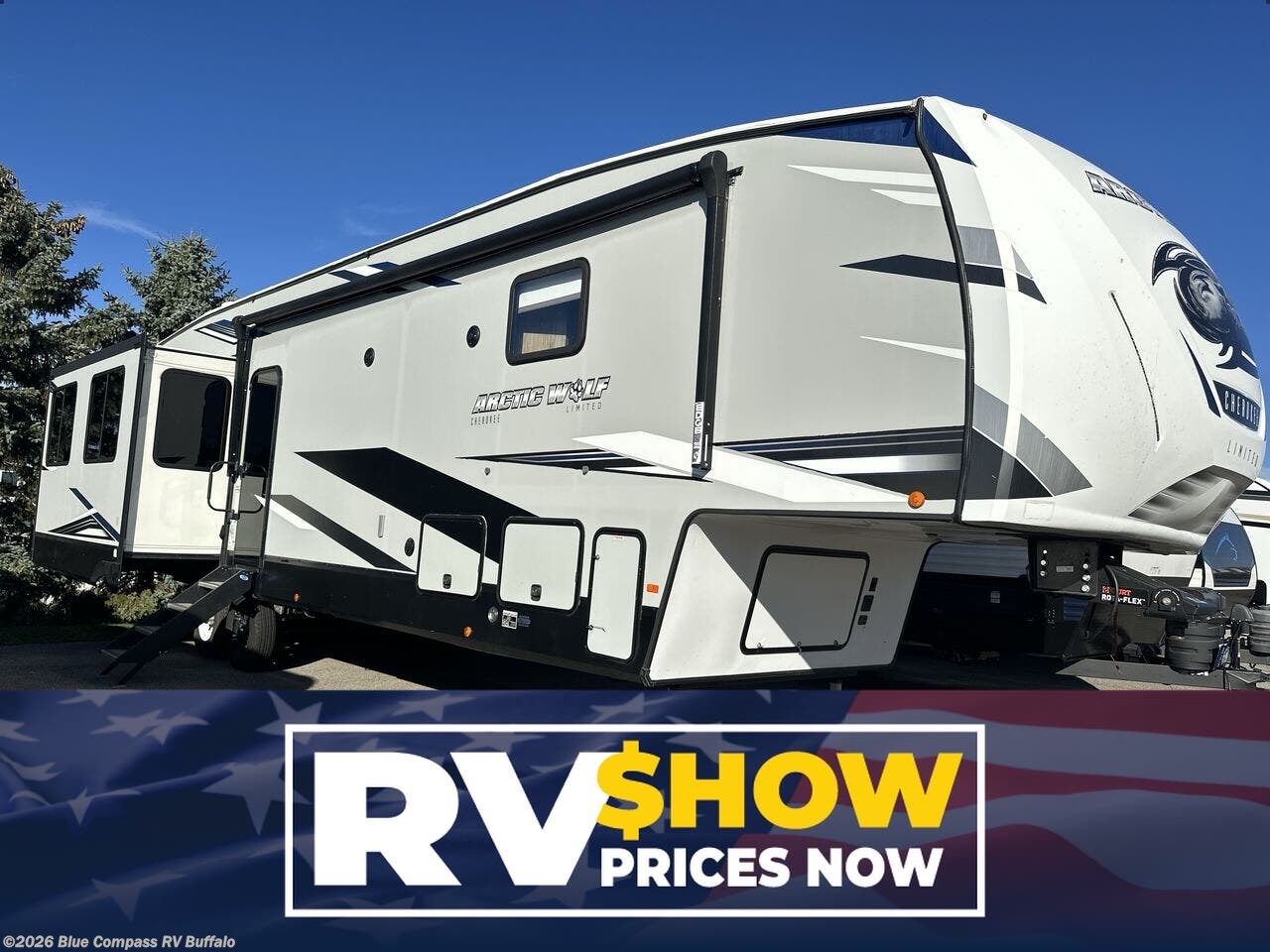 Used 2021 Forest River Cherokee Arctic Wolf Suite 3880 available in West Seneca, New York