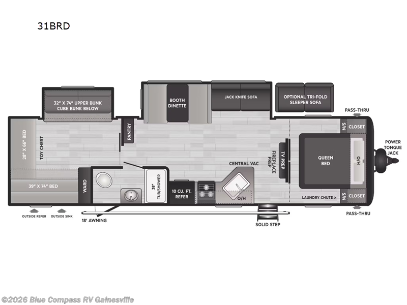 Used 2023 Keystone Hideout 31BRD available in Alachua, Florida