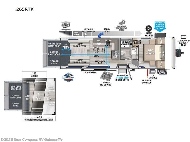 Used 2023 Forest River Salem FSX 265RTK available in Alachua, Florida