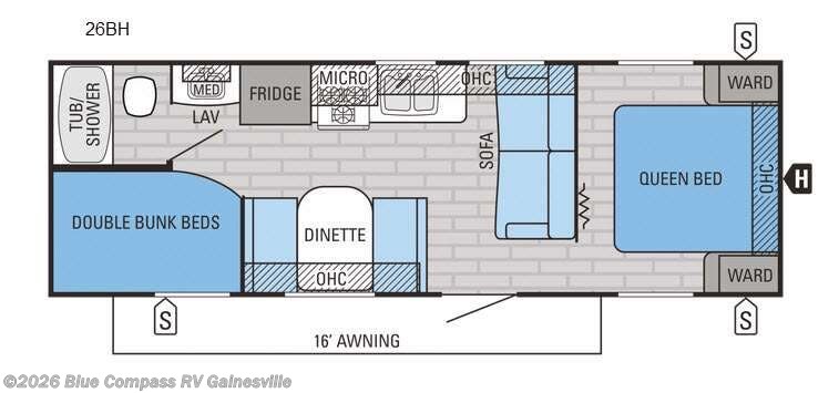 Used 2016 Jayco Jay Flight 26BH available in Alachua, Florida