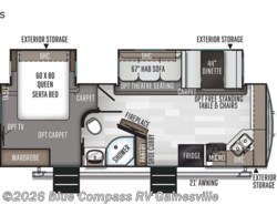 Used 2020 Forest River Rockwood Ultra Lite 2608BS available in Alachua, Florida