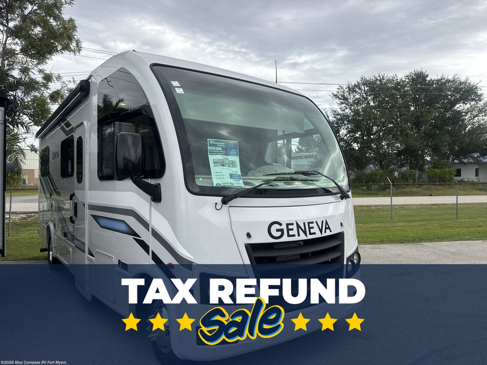 New 2026 Thor Motor Coach Geneva 24VS available in Fort Myers, Florida