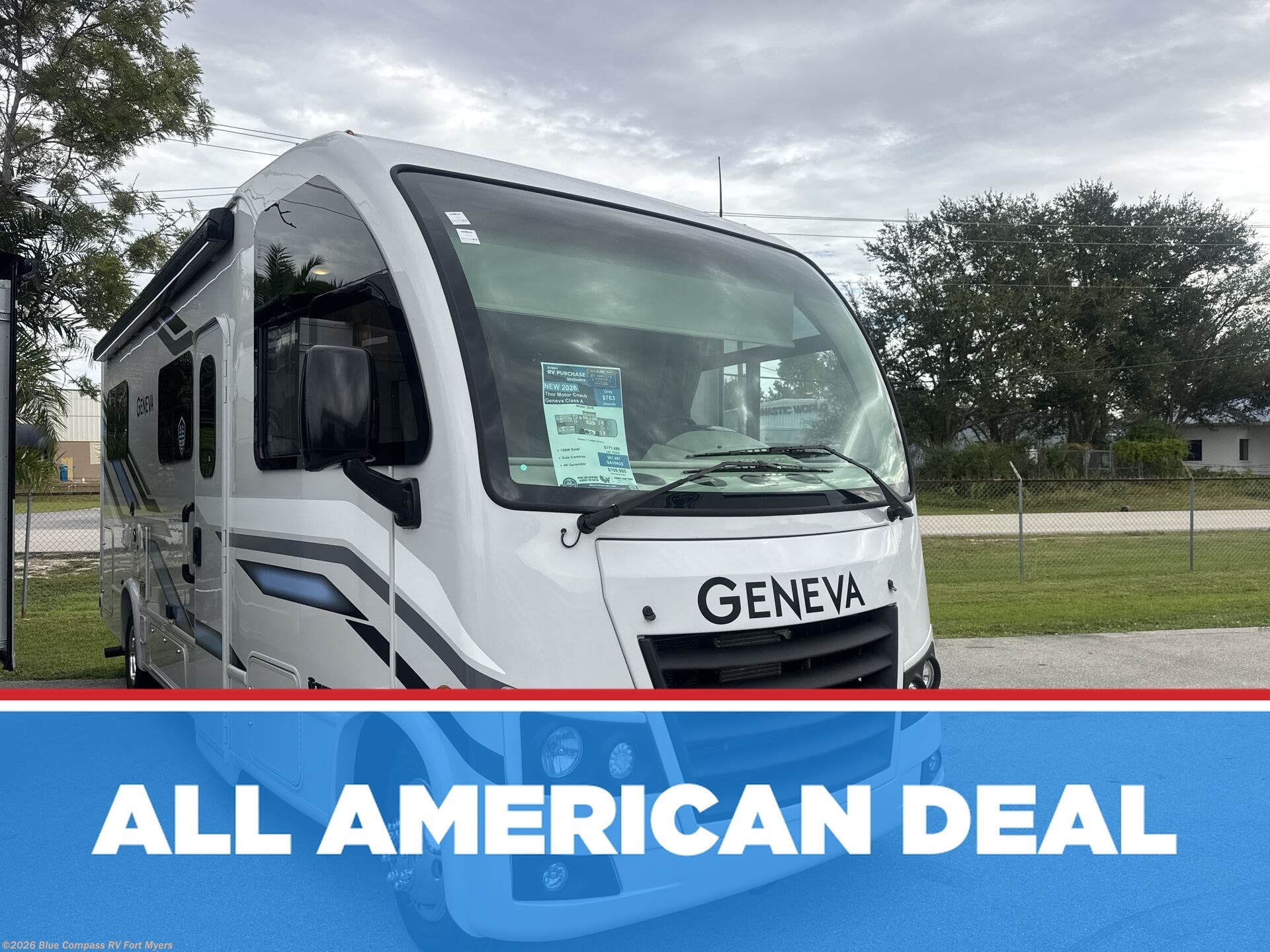 New 2026 Thor Motor Coach Geneva 24VS available in Fort Myers, Florida