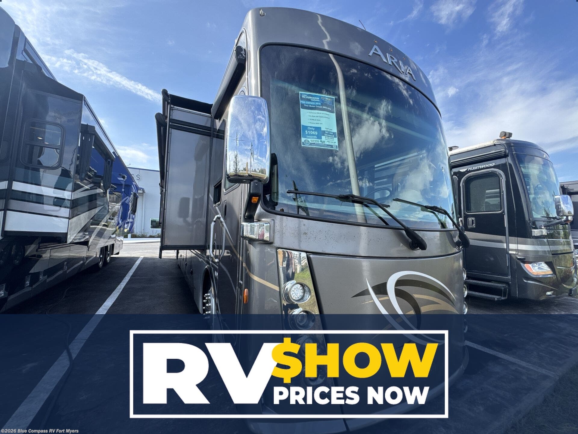 Used 2019 Thor Motor Coach Aria 3902 available in Fort Myers, Florida