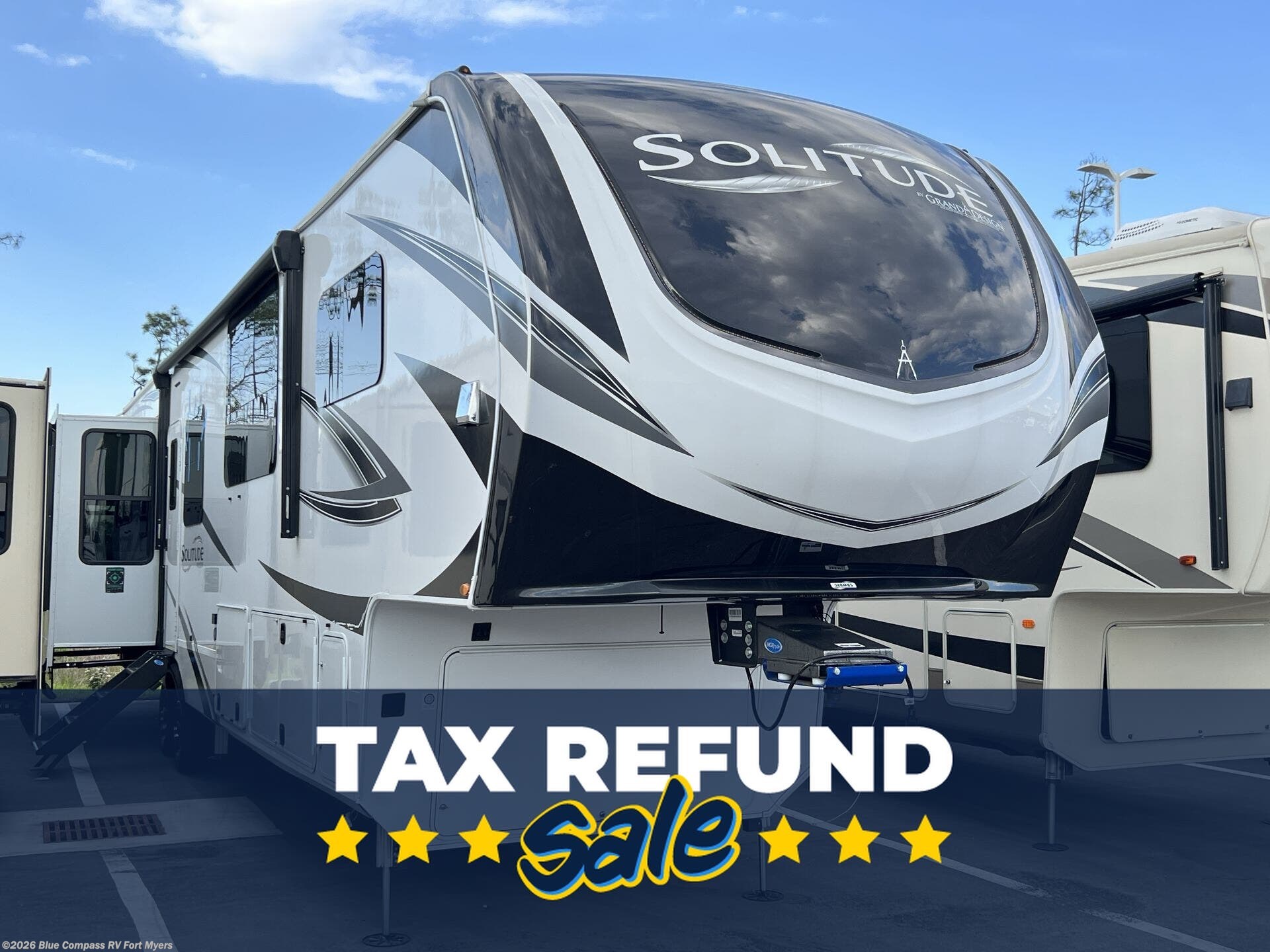 Used 2025 Grand Design Solitude 388MBS available in Fort Myers, Florida