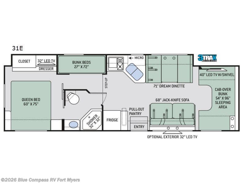 Used 2019 Thor Motor Coach Chateau 31E available in Fort Myers, Florida