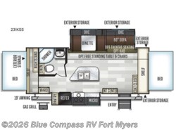 Used 2019 Forest River Flagstaff Shamrock 23IKSS available in Fort Myers, Florida
