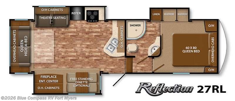 Used 2015 Grand Design Reflection 27RL available in Fort Myers, Florida