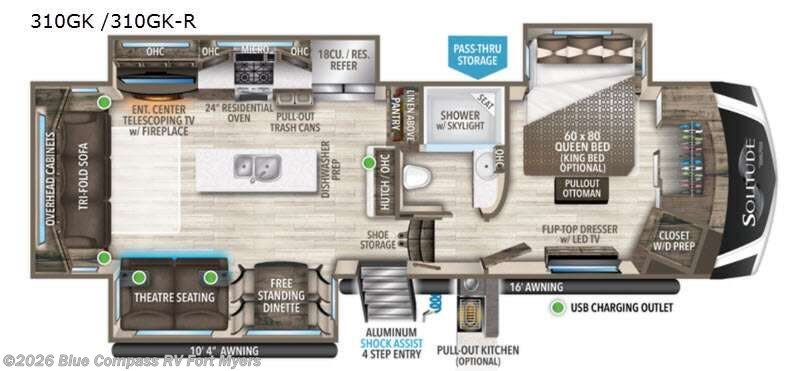 Used 2021 Grand Design Solitude 310GK available in Fort Myers, Florida