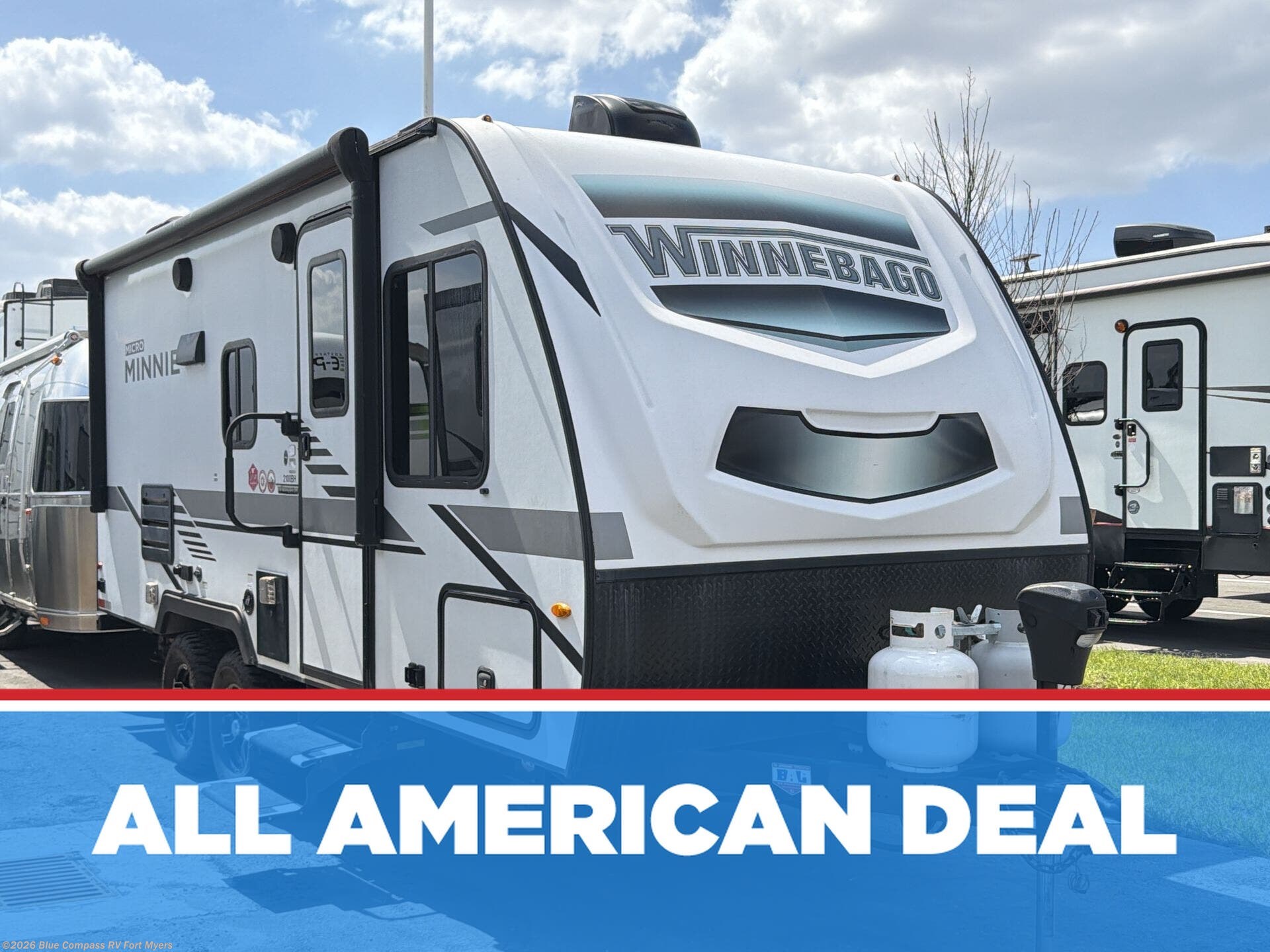 Used 2021 Winnebago Micro Minnie 2100BH available in Fort Myers, Florida