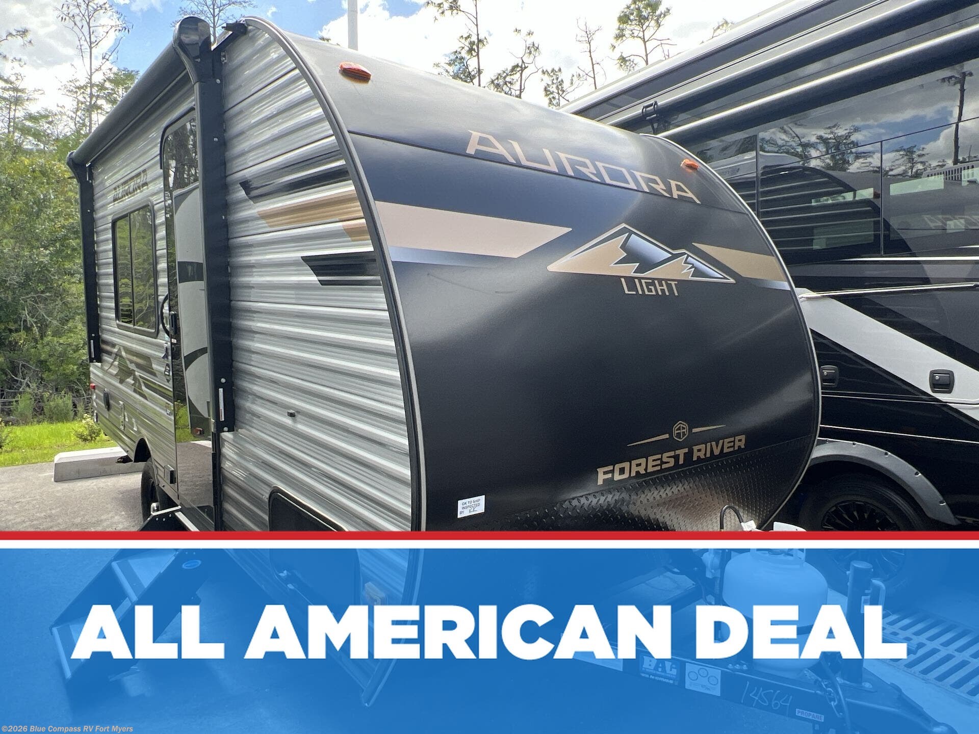New 2026 Forest River Aurora Light 15RBX available in Fort Myers, Florida