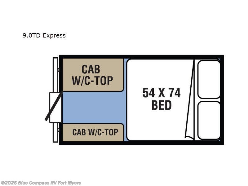 Used 2020 Coachmen Clipper Camping Trailers 9.0TD Express available in Fort Myers, Florida