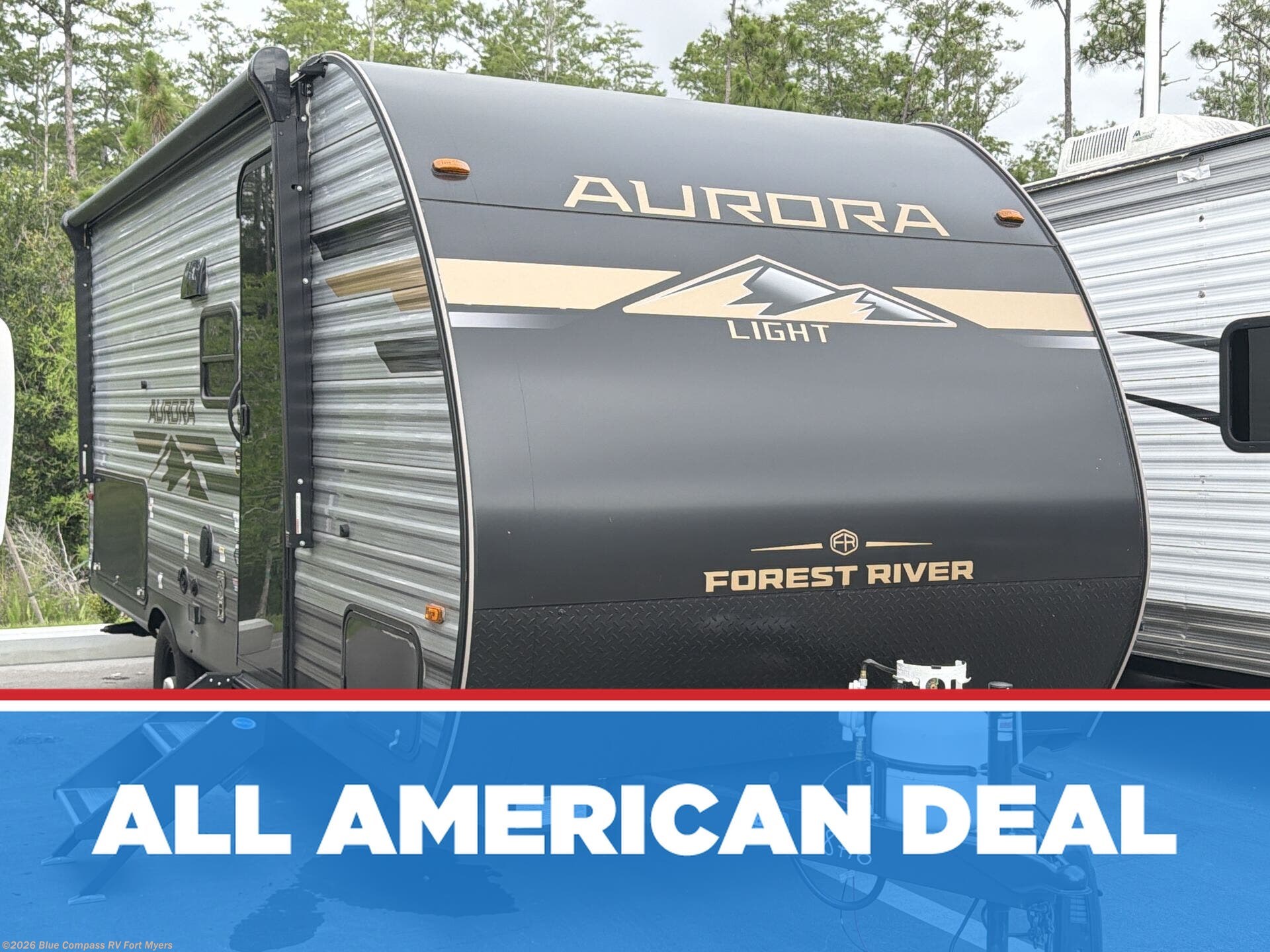 New 2026 Forest River Aurora Light 18BHSX available in Fort Myers, Florida