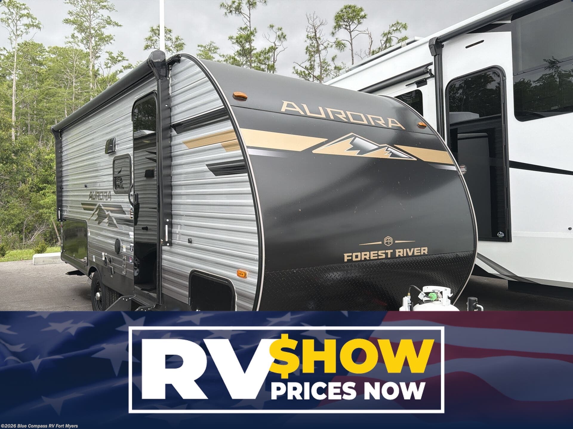New 2026 Forest River Aurora Light 18BHSX available in Fort Myers, Florida