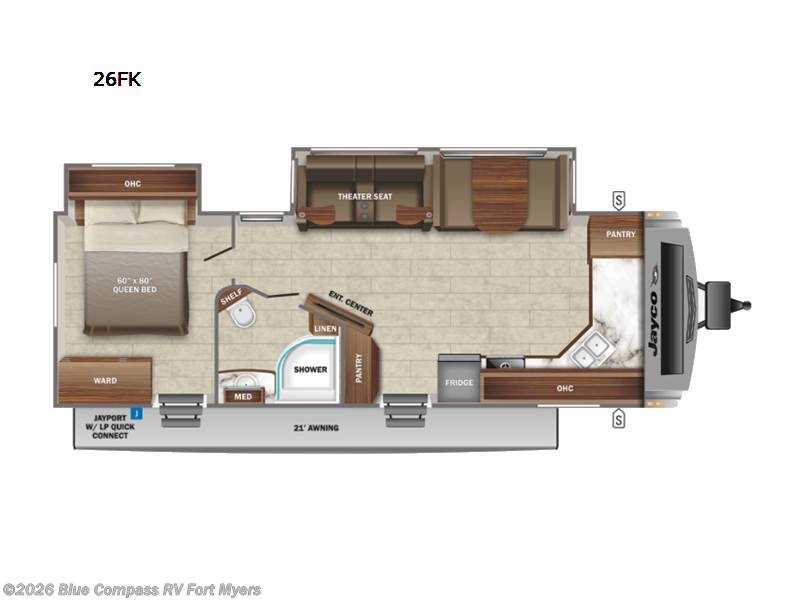 Used 2023 Jayco White Hawk 26FK available in Fort Myers, Florida