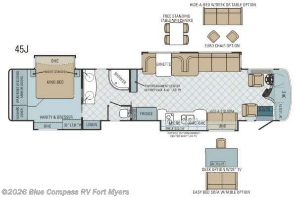 Used 2013 Entegra Coach Cornerstone 45J available in Fort Myers, Florida