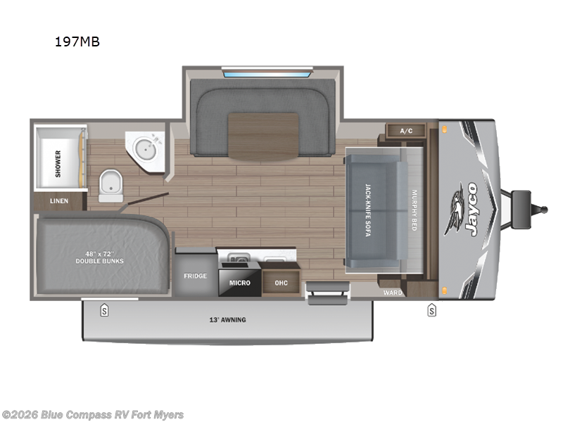 Used 2025 Jayco Jay Flight SLX 197MB available in Fort Myers, Florida