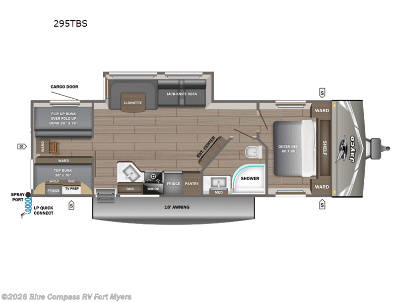 New 2027 Jayco Jay Flight 295TBS available in Fort Myers, Florida
