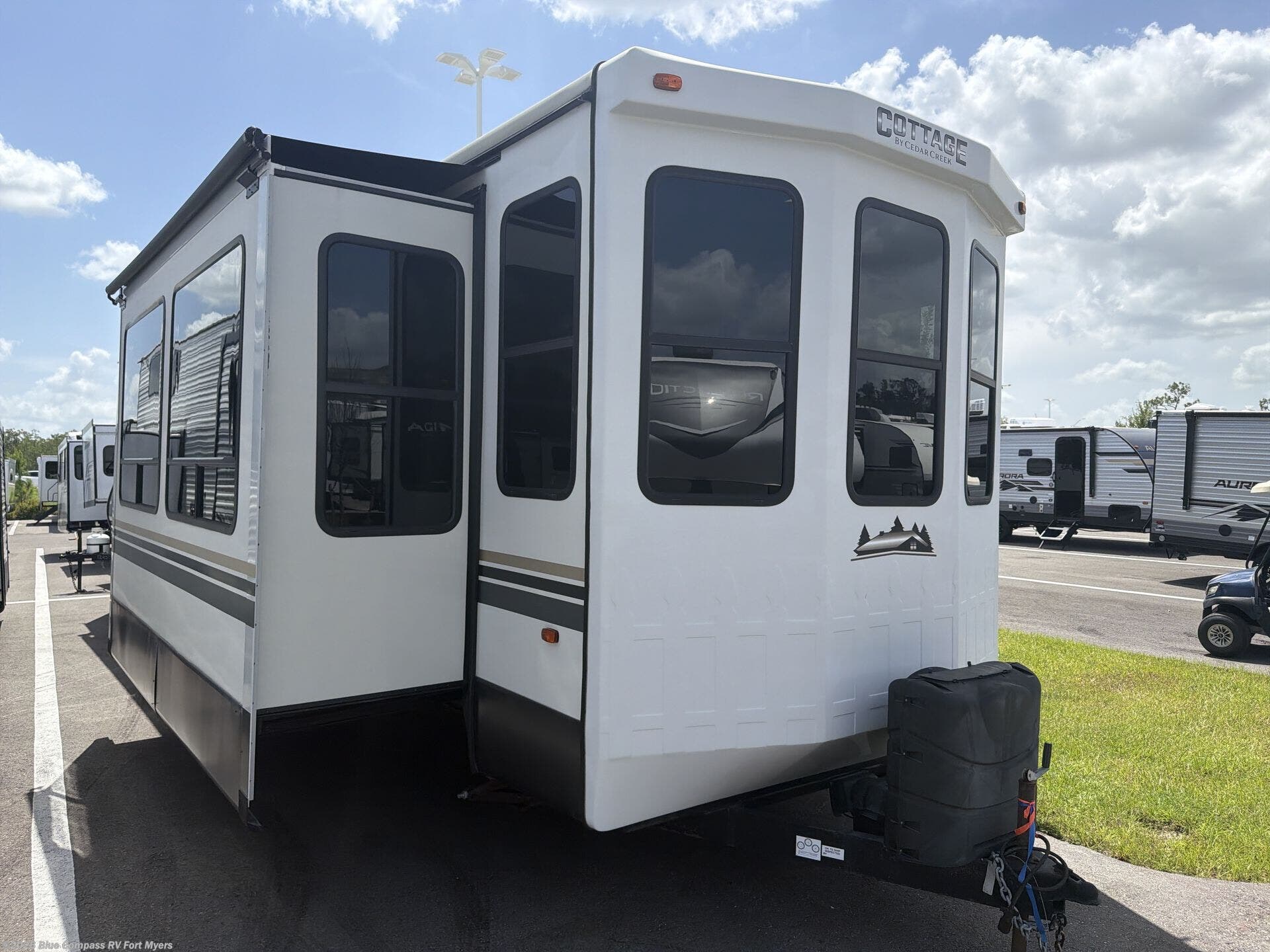 Used 2022  Forest River Cedar Creek Cottage 40CBAR by Forest River from Blue Compass RV Fort Myers in Fort Myers, FL
