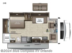 New 2024 Entegra Coach Odyssey 24B available in Casselberry, Florida