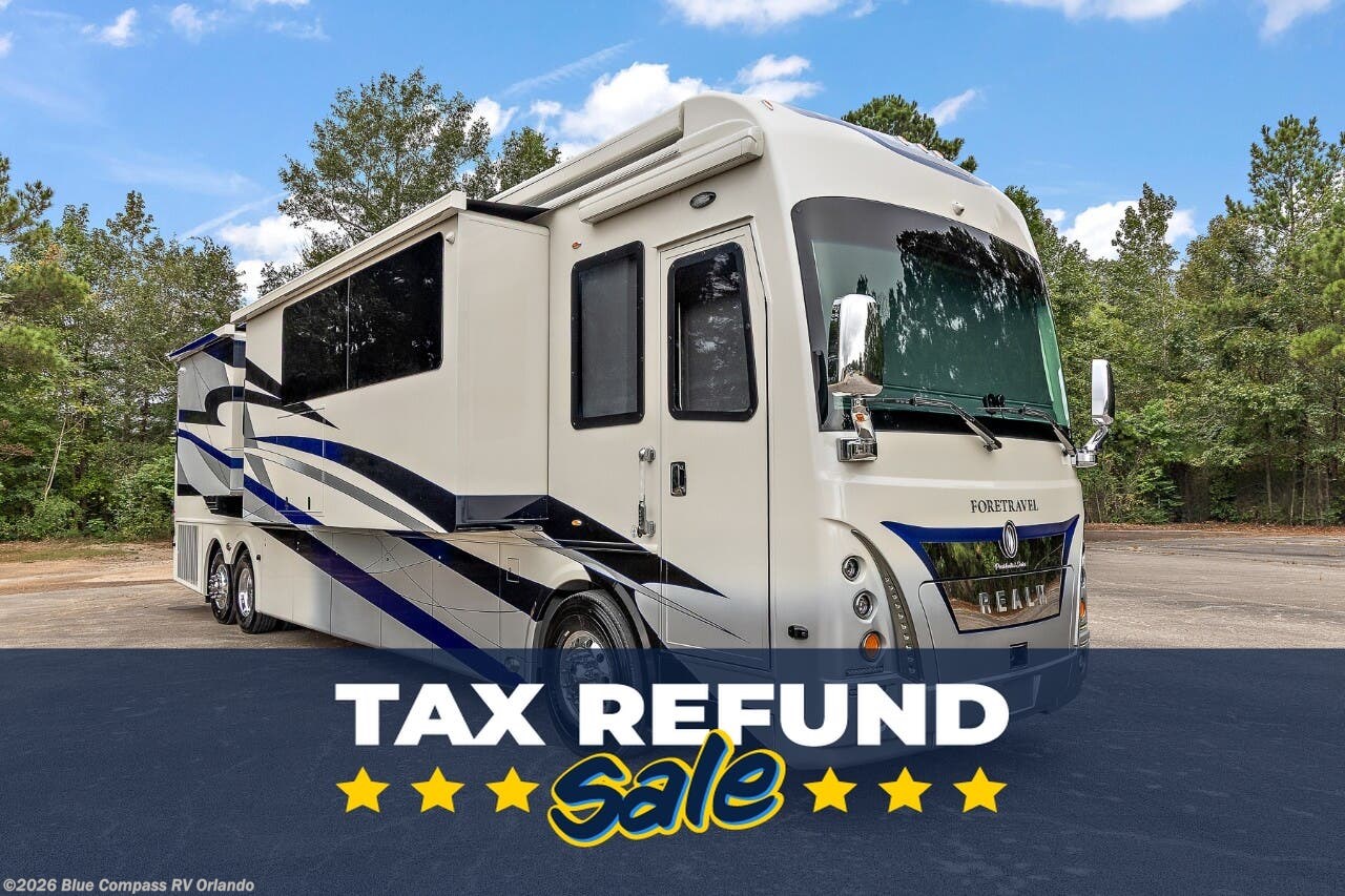New 2026 Foretravel Realm FS605 Foretravel Presidential Series  LV7 available in Casselberry, Florida