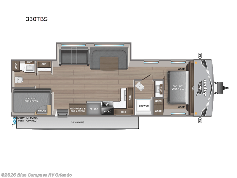 New 2025 Jayco Jay Flight SLX 330TBS available in Casselberry, Florida