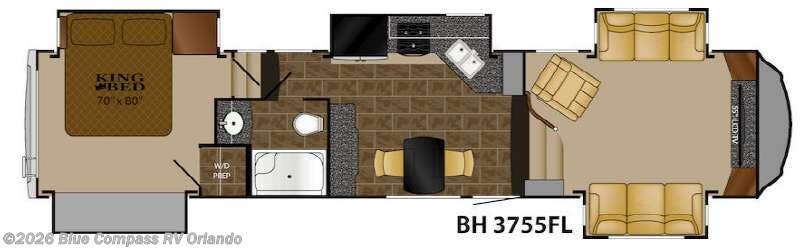 Used 2014 Heartland Bighorn 3755FL available in Casselberry, Florida