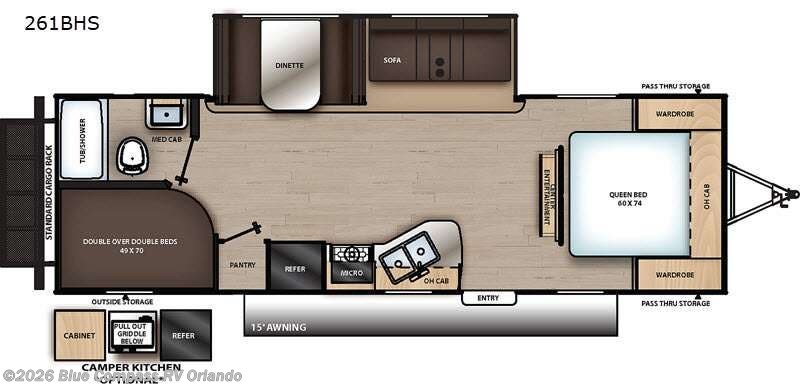 Used 2021 Forest River  Catalina 26BHS available in Casselberry, Florida